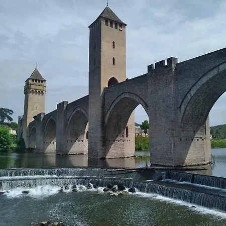 Centre - Vue Imprenable Sur Le Pont Valentre - Au Bord De La Riviere * Cahors